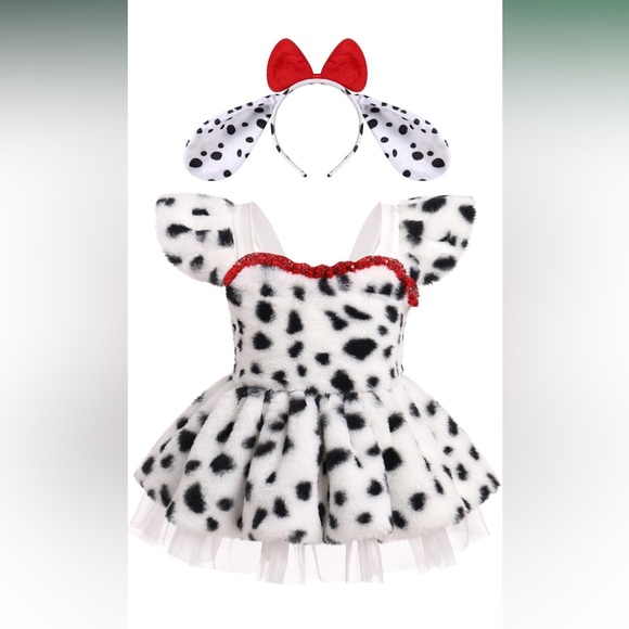 Ibtom Castle Other - Dalmatian Tutu Costume for baby